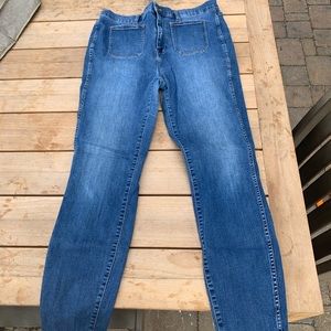 Madewell High Waisted Sailor Jeans